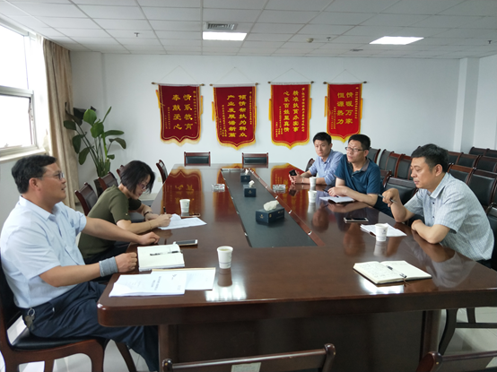 即墨市熱電廠到我集團(tuán)參觀交流學(xué)習(xí)