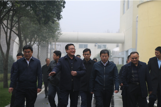 常紅軍副市長到恒源熱力集團檢查指導(dǎo)供熱工作