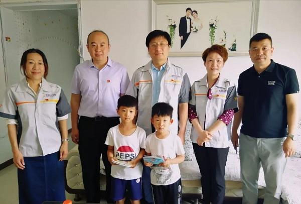 恒源熱力集團開展“志愿同行 情暖童心” 志愿服務活動