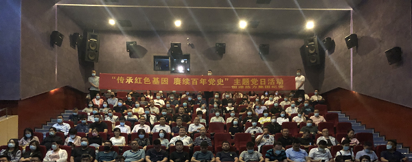 恒源熱力集團(tuán)組織開(kāi)展“傳承紅色基因 賡續(xù)百年黨史”主題黨日活動(dòng)