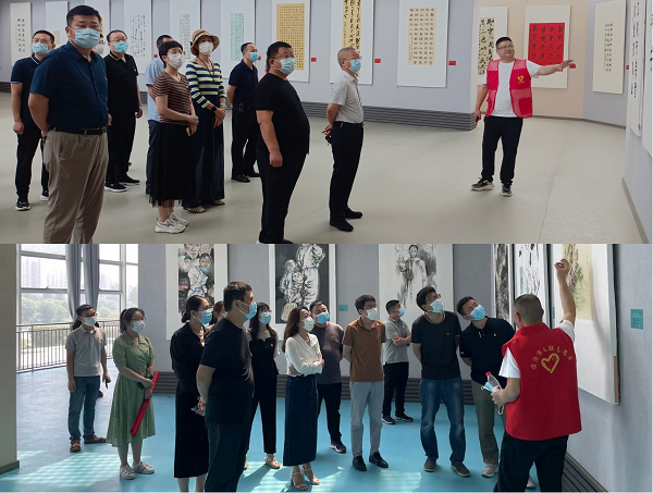 【學(xué)悟見創(chuàng)】揚抗疫精神 扛國企擔(dān)當(dāng) 恒源熱力集團組織參觀“臨沂市‘學(xué)悟見創(chuàng)’抗擊疫情主題文藝創(chuàng)作展”活動